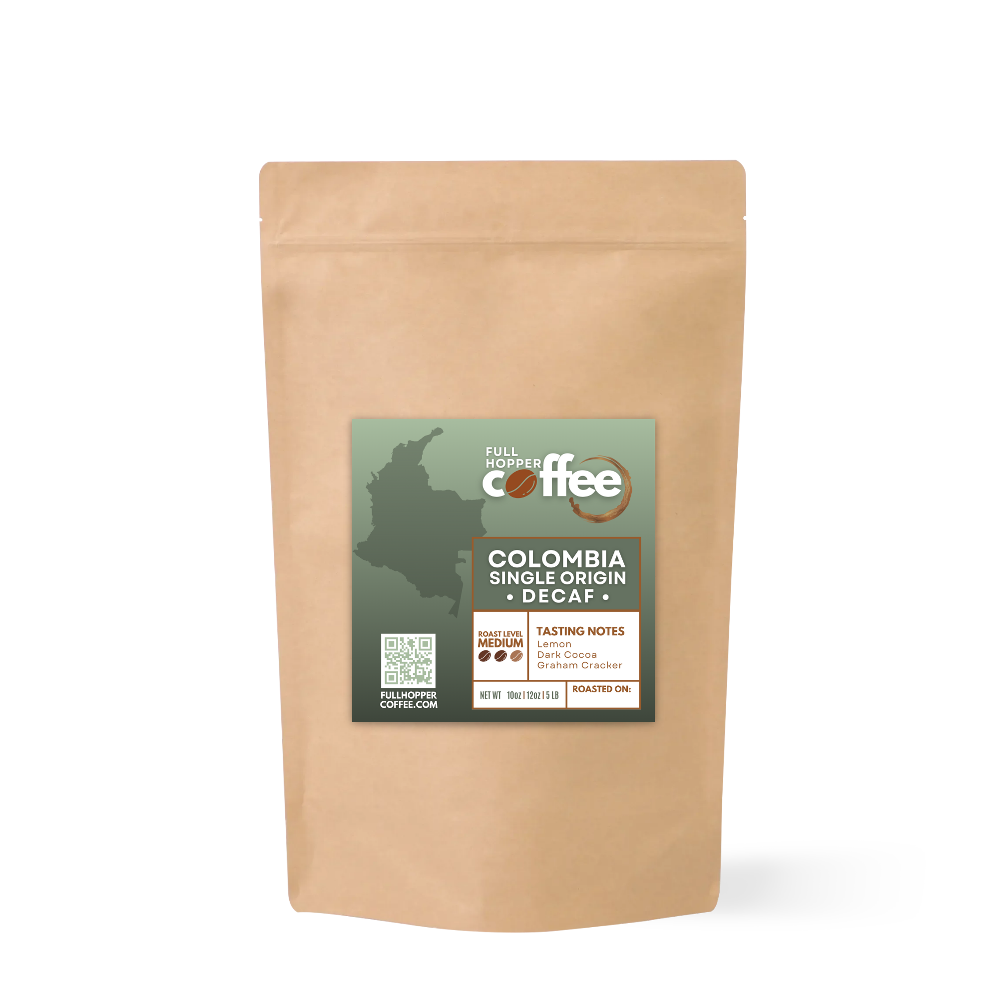 Decaf Colombia Single Origin Coffee – Full Hopper Coffee